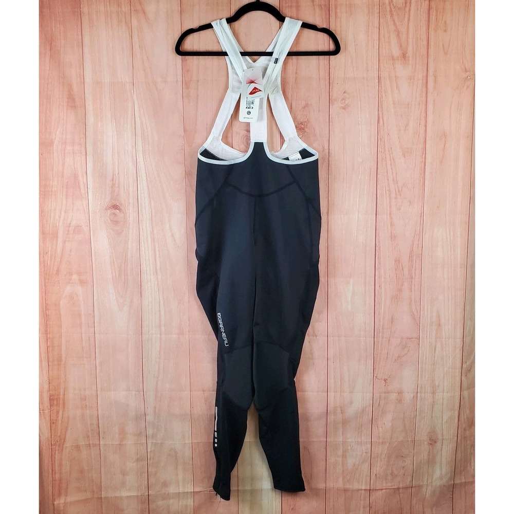 Louis Garneau Providence II Chamois Womens Swim Bibs Sz Medium Black‎ Sleeveless